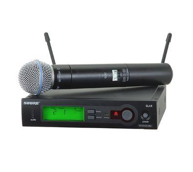  shure slx24/beta58